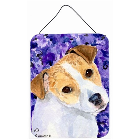 Carolines Treasures Jack Russell Terrier Aluminium Metal Wall Or Door Hanging Prints SS8740DS1216